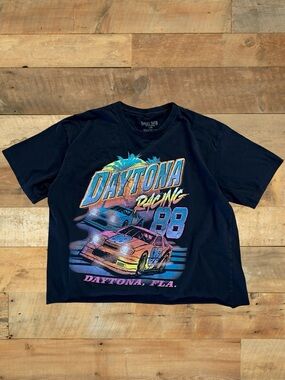 Vintage Cropped Daytona T-shirt Tagged Large
